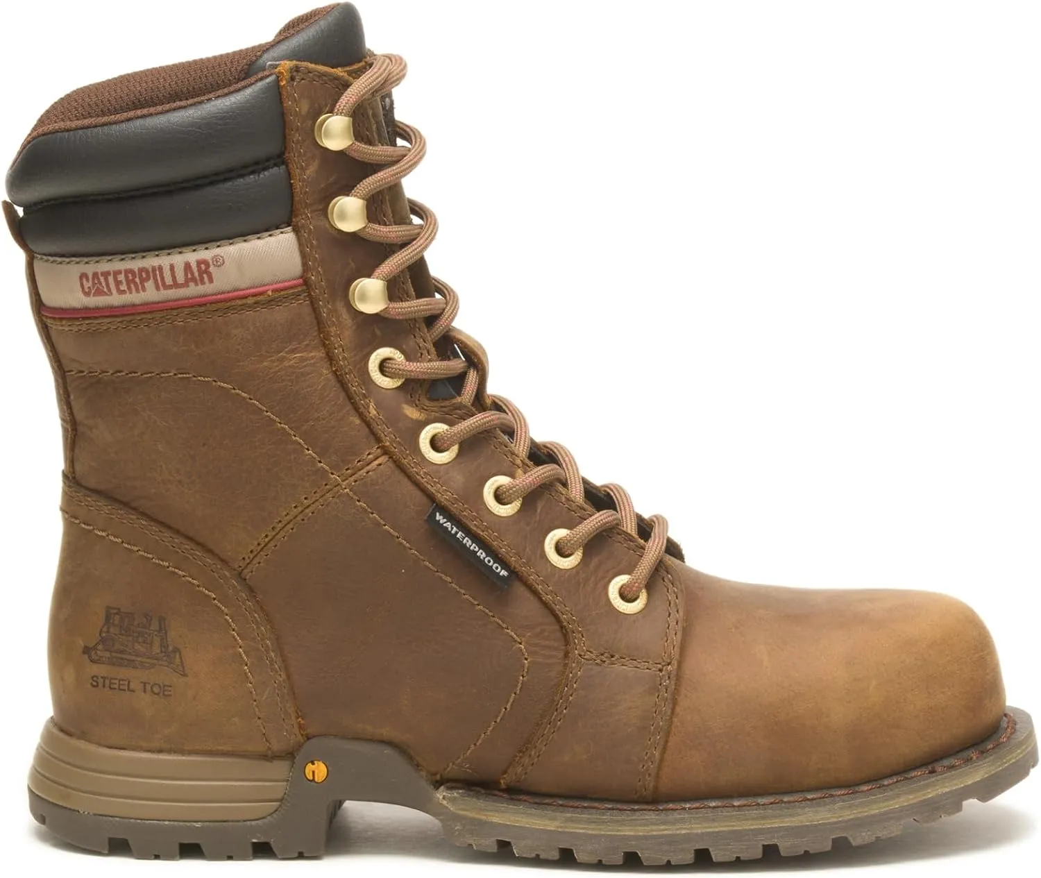 Cat Footwear Women's Echo Waterproof Steel Toe Work Boot
