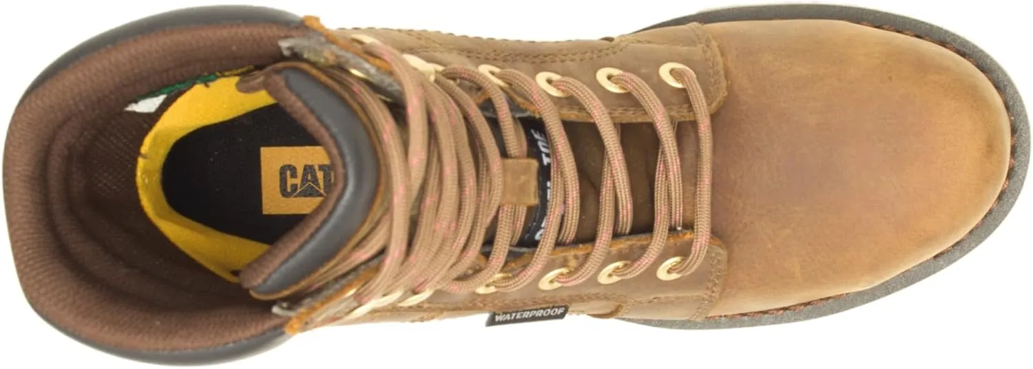 Cat Footwear Women's Echo Waterproof Steel Toe Work Boot