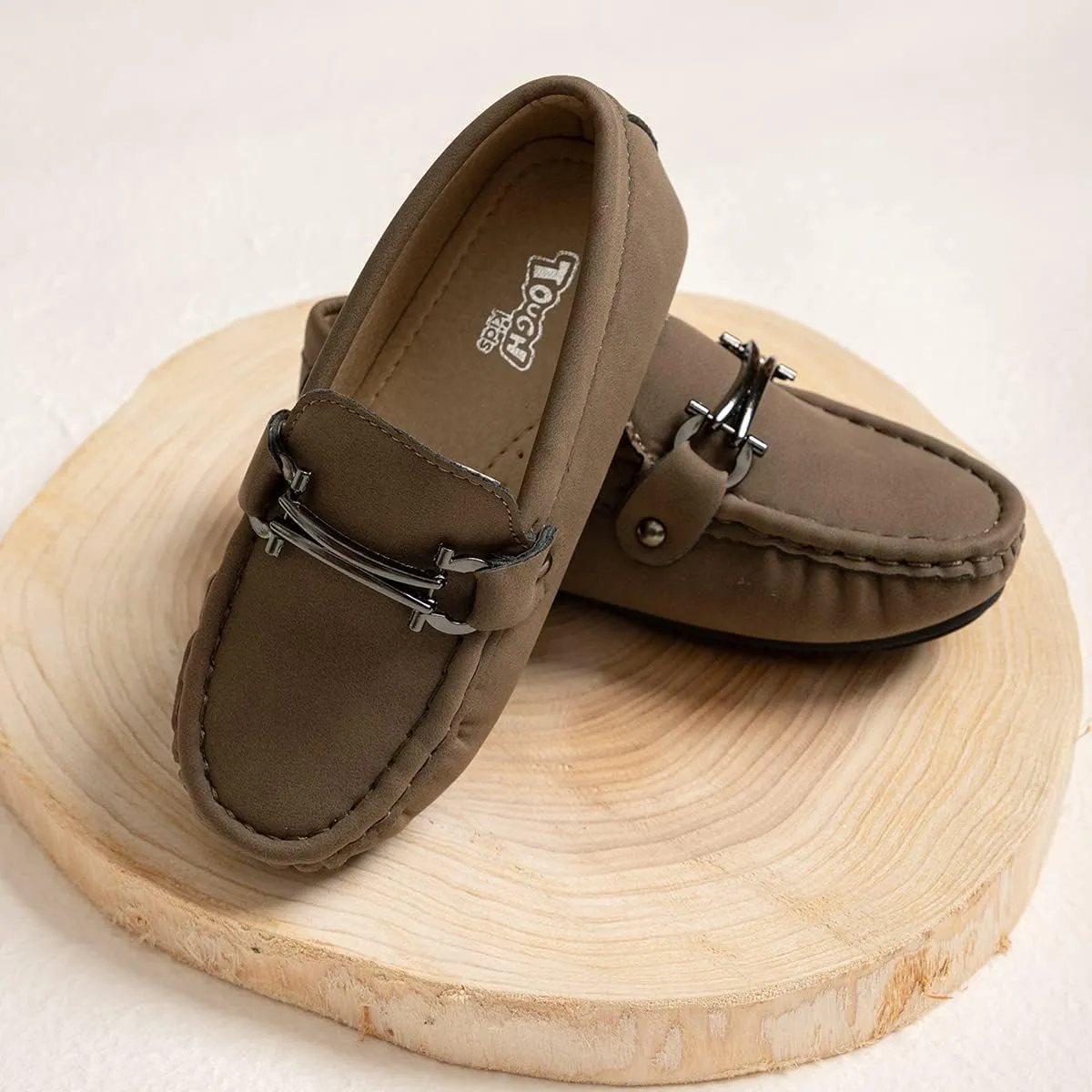 CENCIRILY Toddler Boys Girls Loafers Soft Slip On Little Kid Oxford Dress Flats Casual Boat Shoes School Uniform Moccasin Walking Shoes
