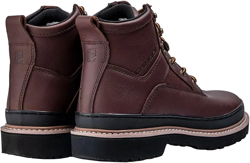 Chinook Footwear Workhorse II 6" Soft Toe Men’s Work Boot - Brown