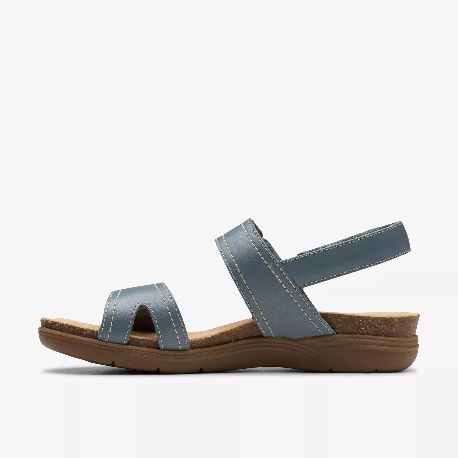 Clarks Women's April Clover Blue Grey Combi 26181547