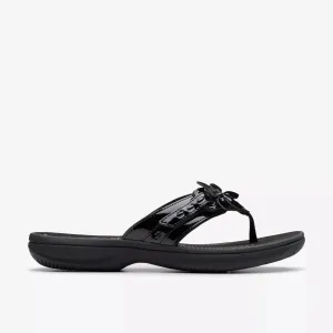 Clarks Women's Breeze Opal Black Pat 26181777