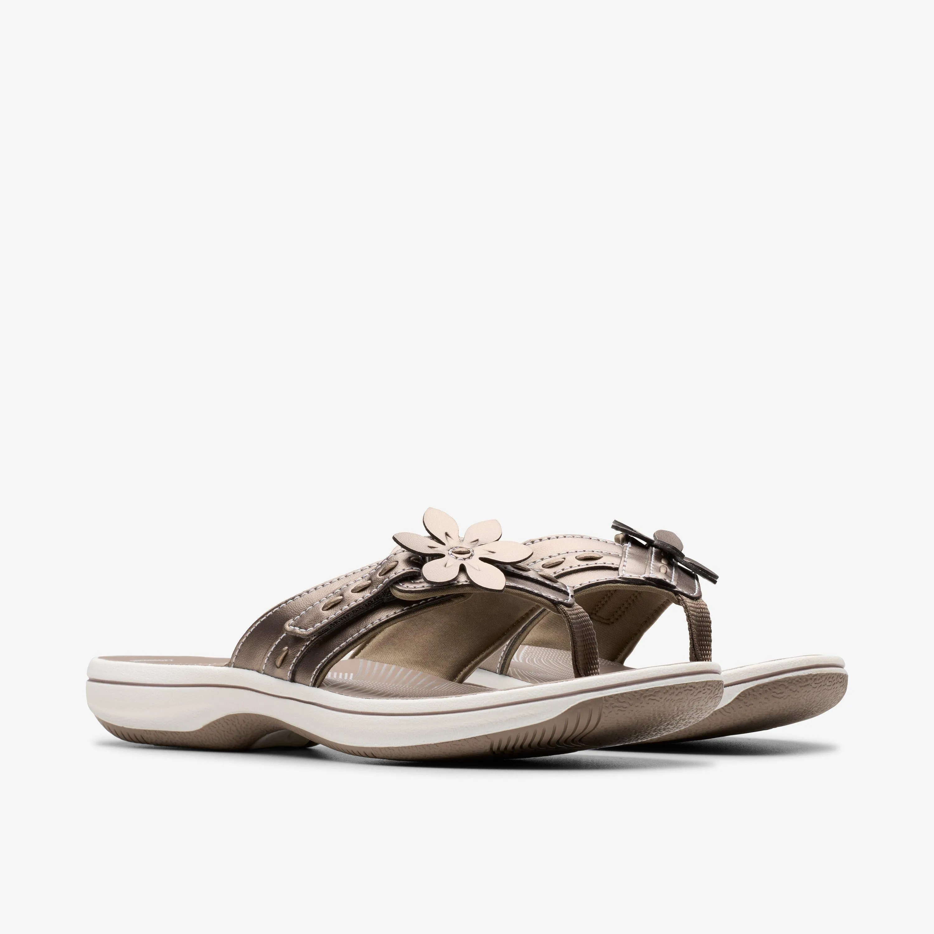 Clarks Women's Breeze Opal Pewter 26182228