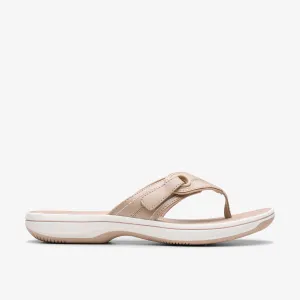 Clarks Women's Breeze Reyna H Beige 26182444