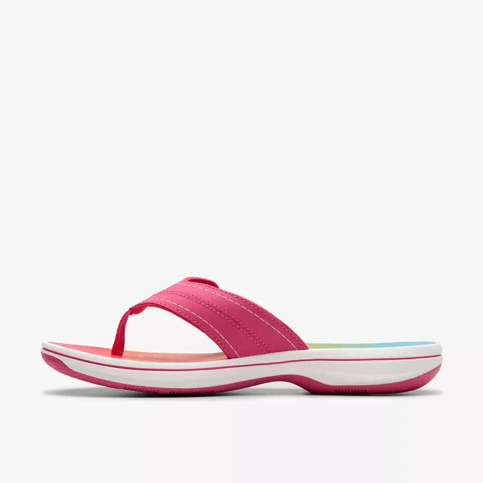 Clarks Women's Breeze Reyna H Brt Pink Ombre 26182336