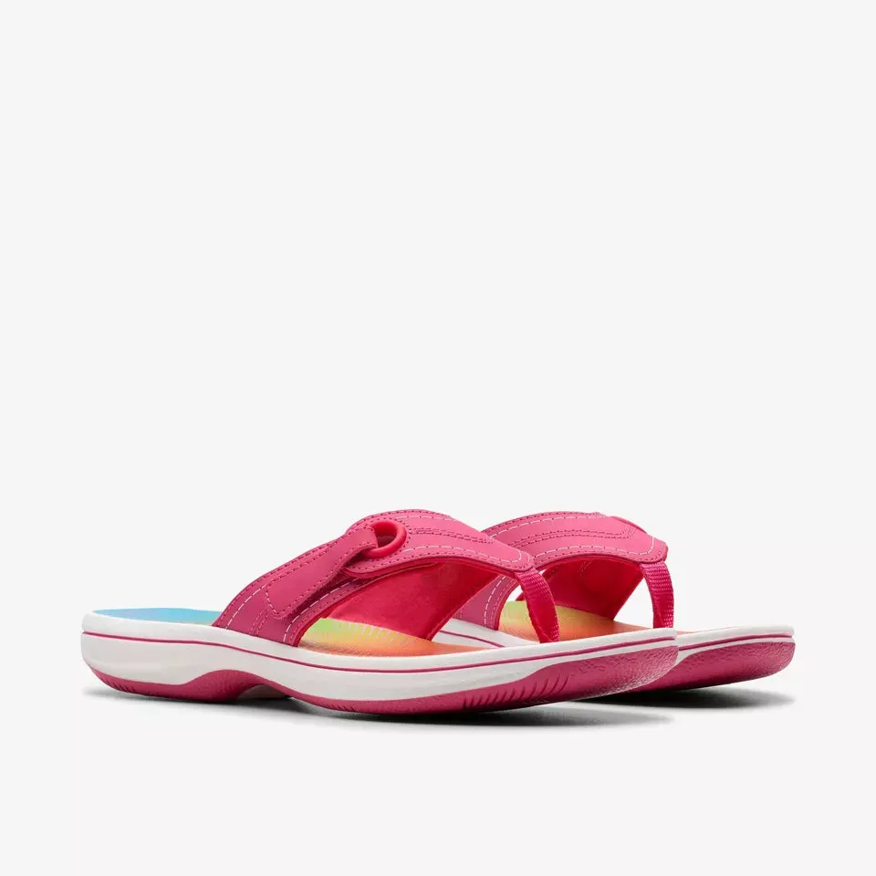 Clarks Women's Breeze Reyna H Brt Pink Ombre 26182336
