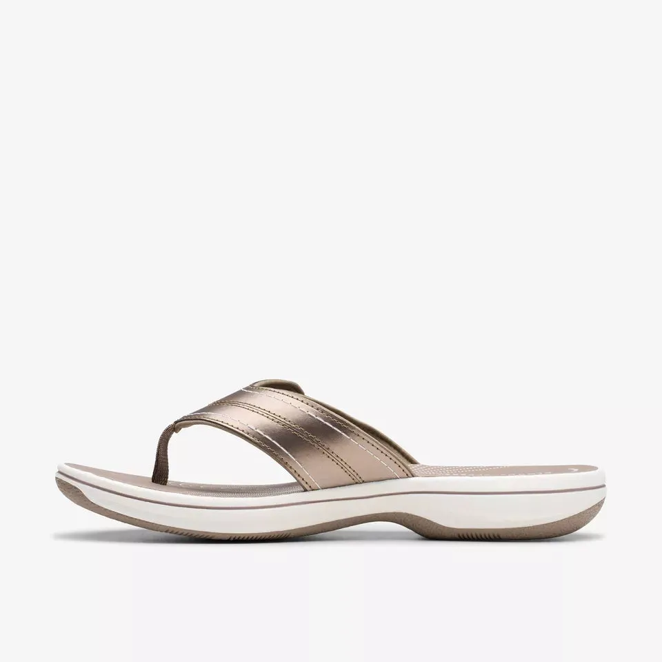 Clarks Women's Breeze Reyna H Pewter 26182240
