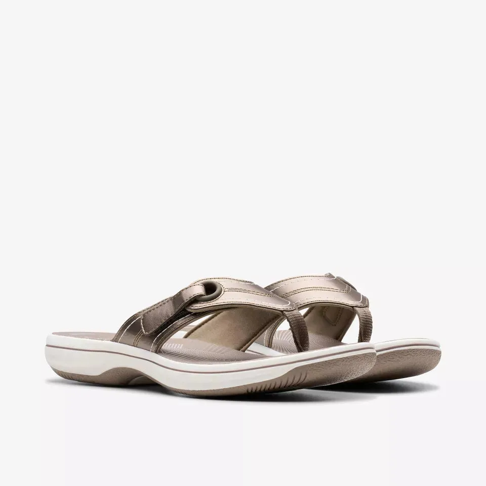 Clarks Women's Breeze Reyna H Pewter 26182240