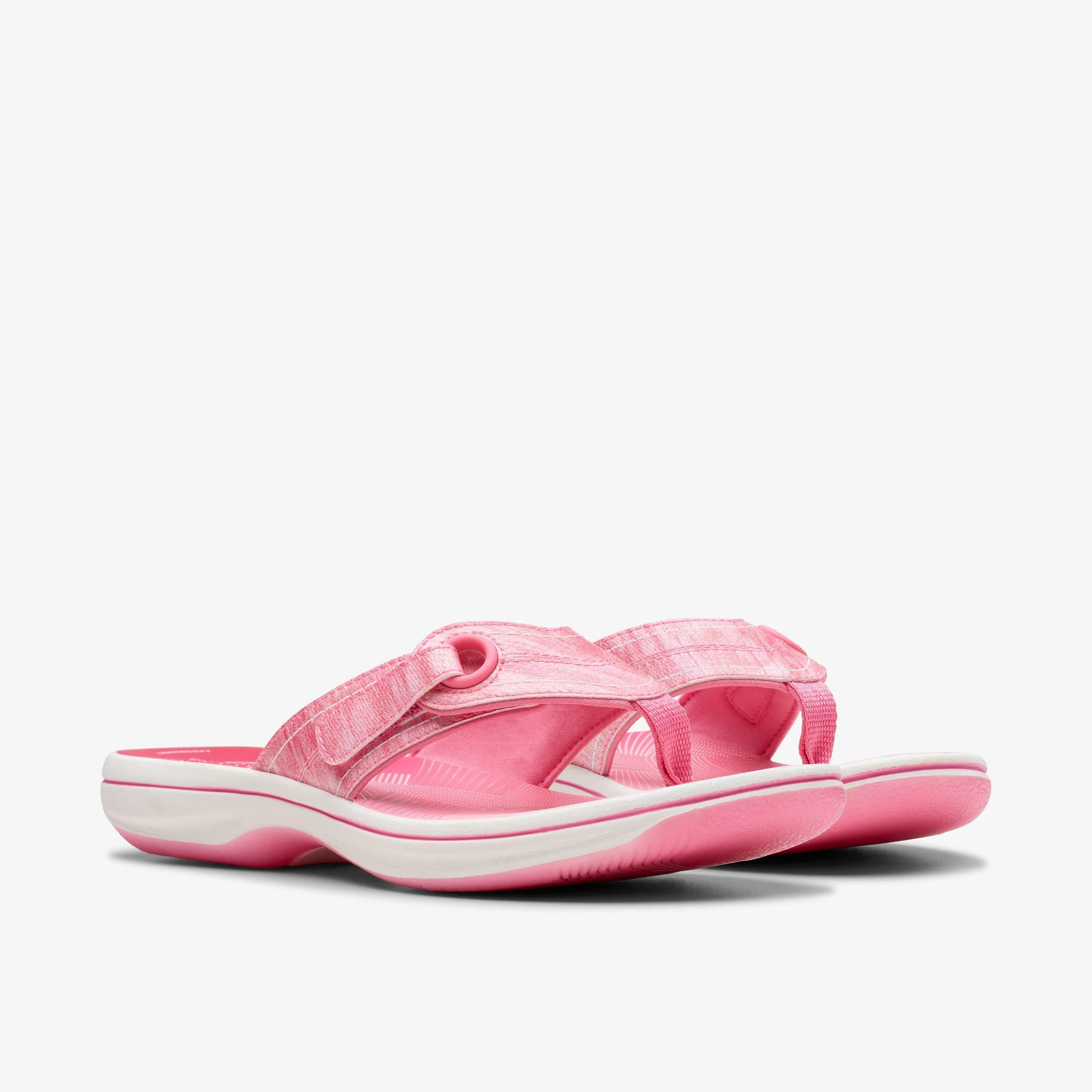 Clarks Women's Breeze Reyna H Pink Ombre 26182515
