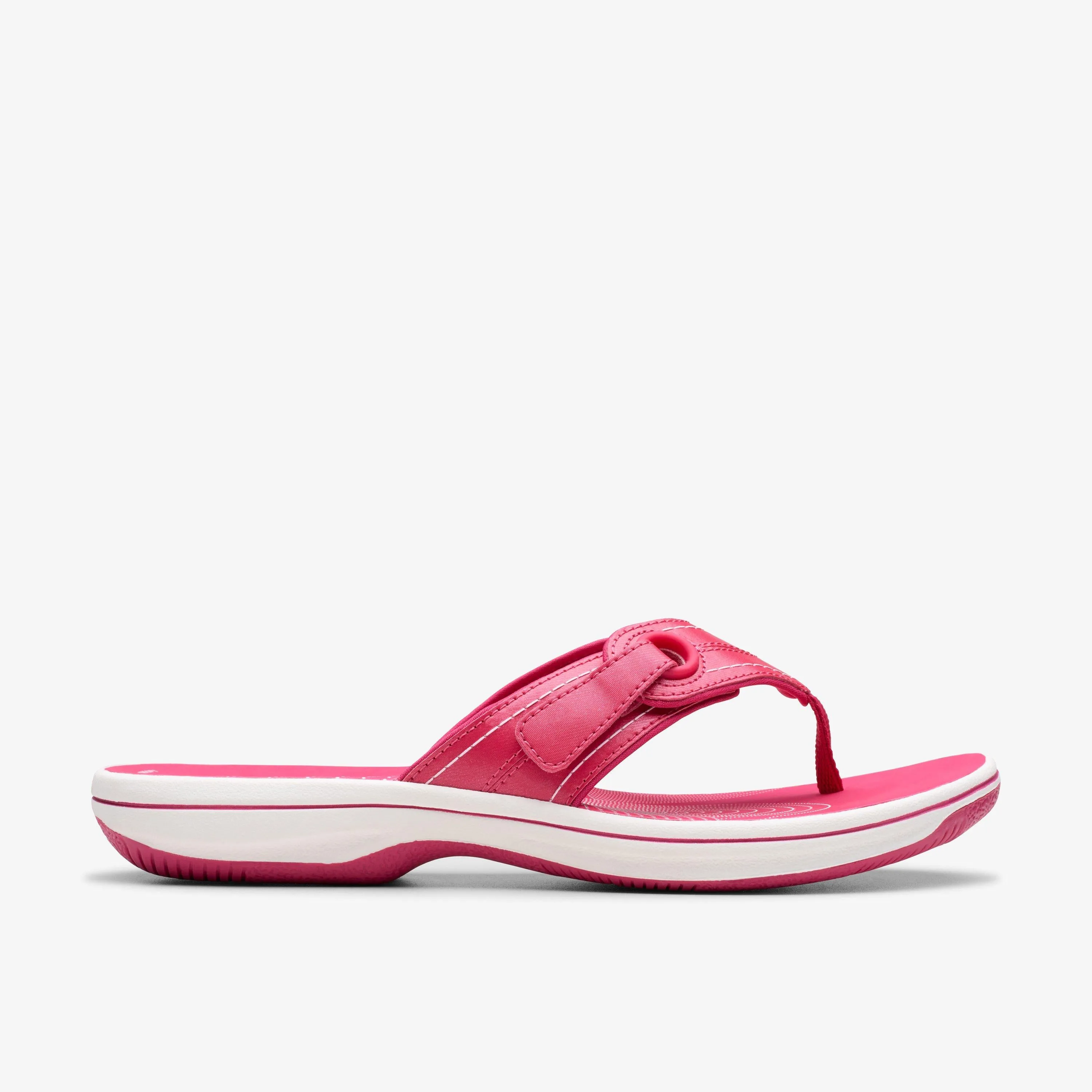 Clarks Women's Breeze Reyna H Raspberry 26182340