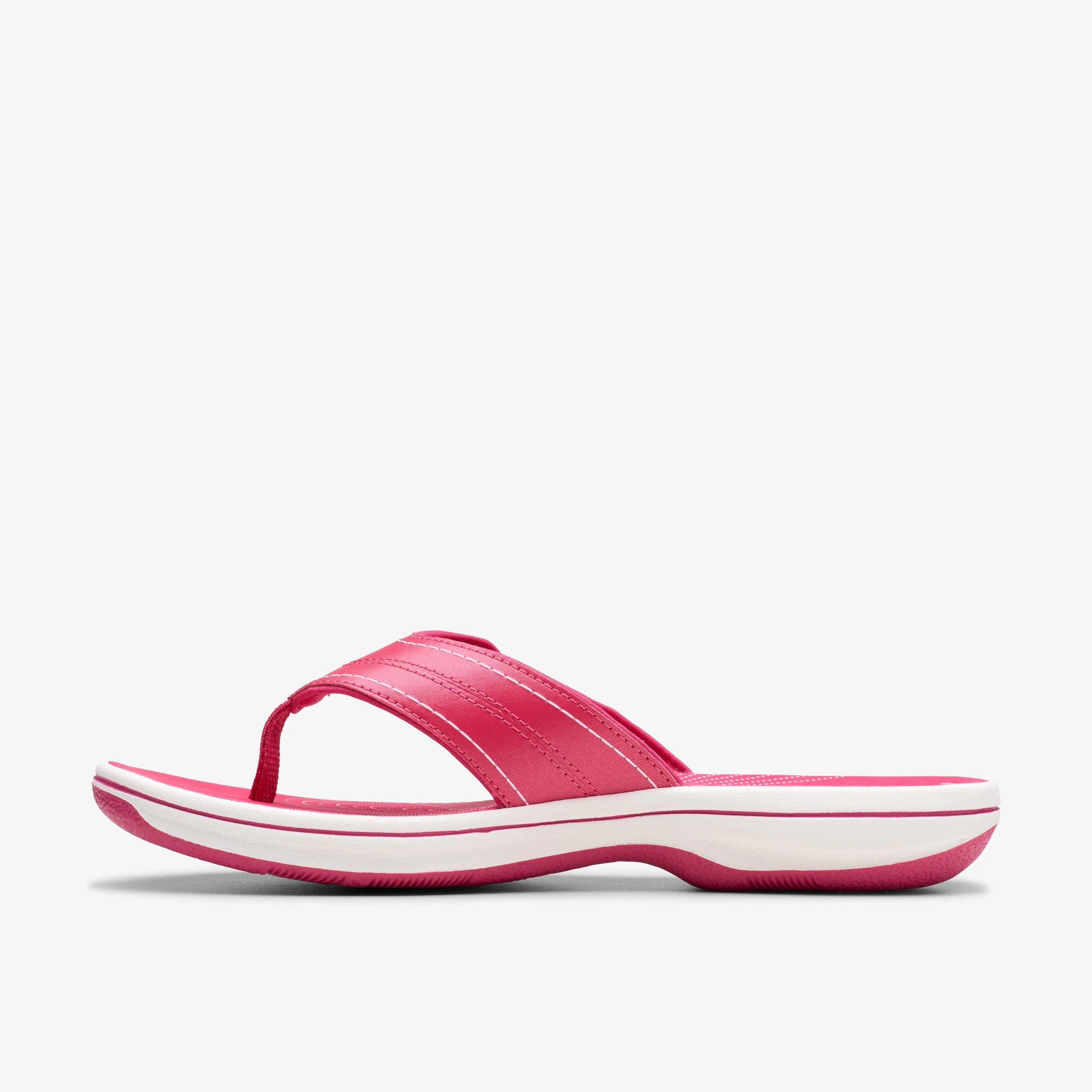 Clarks Women's Breeze Reyna H Raspberry 26182340