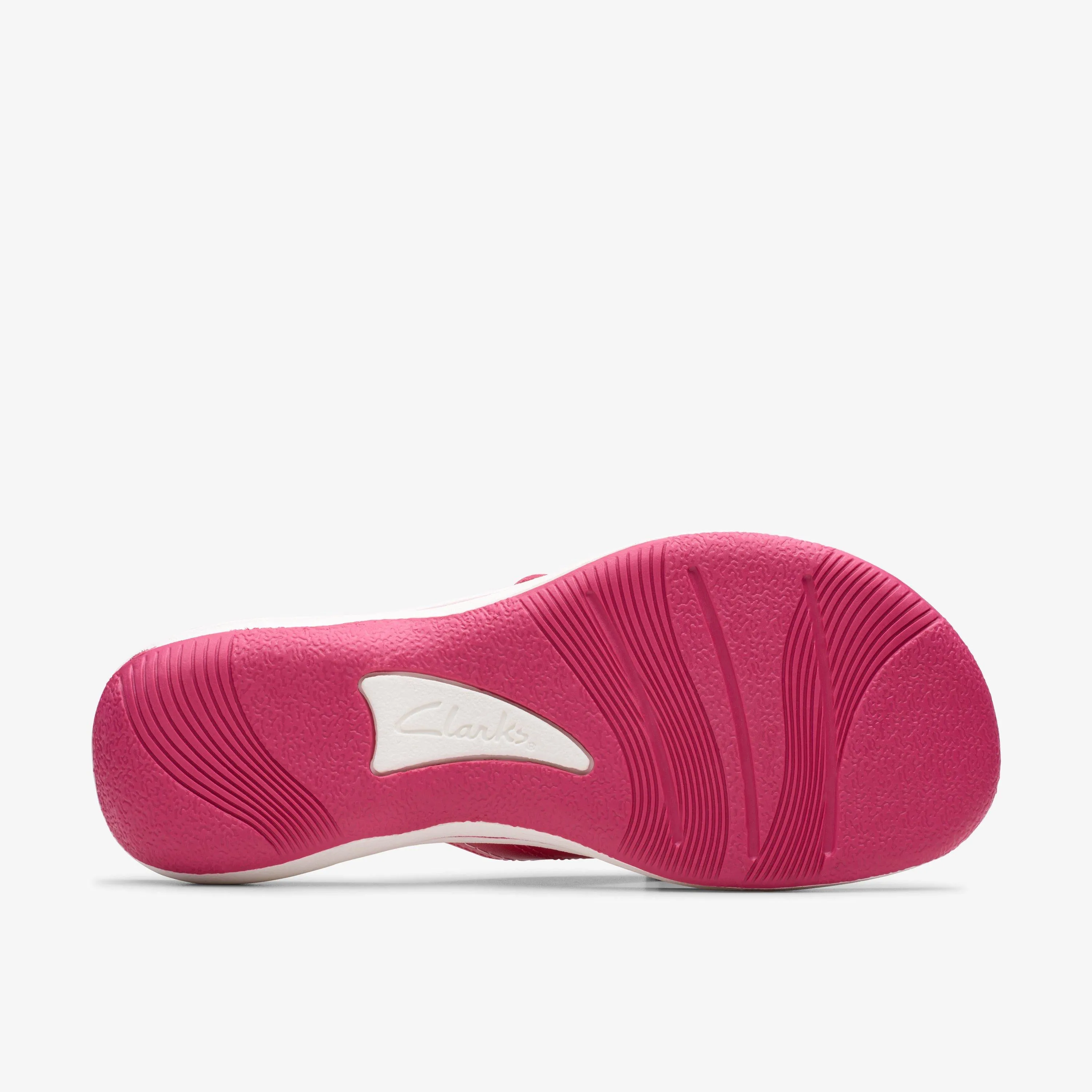 Clarks Women's Breeze Reyna H Raspberry 26182340