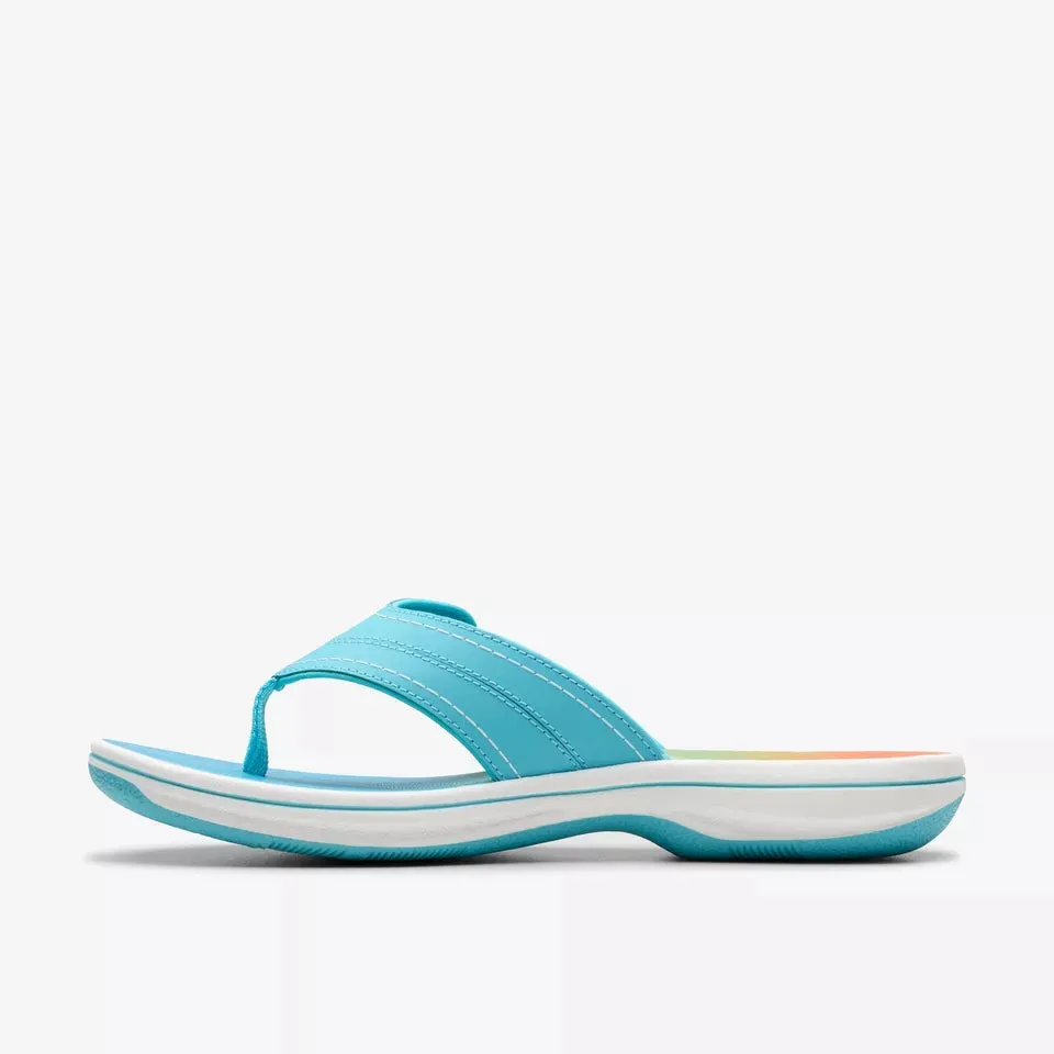 Clarks Women's Breeze Reyna H Turquoise Ombre 26182341