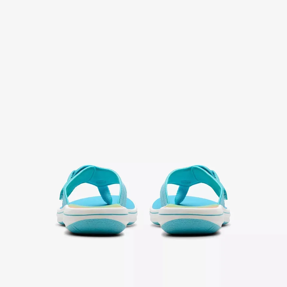 Clarks Women's Breeze Reyna H Turquoise Ombre 26182341