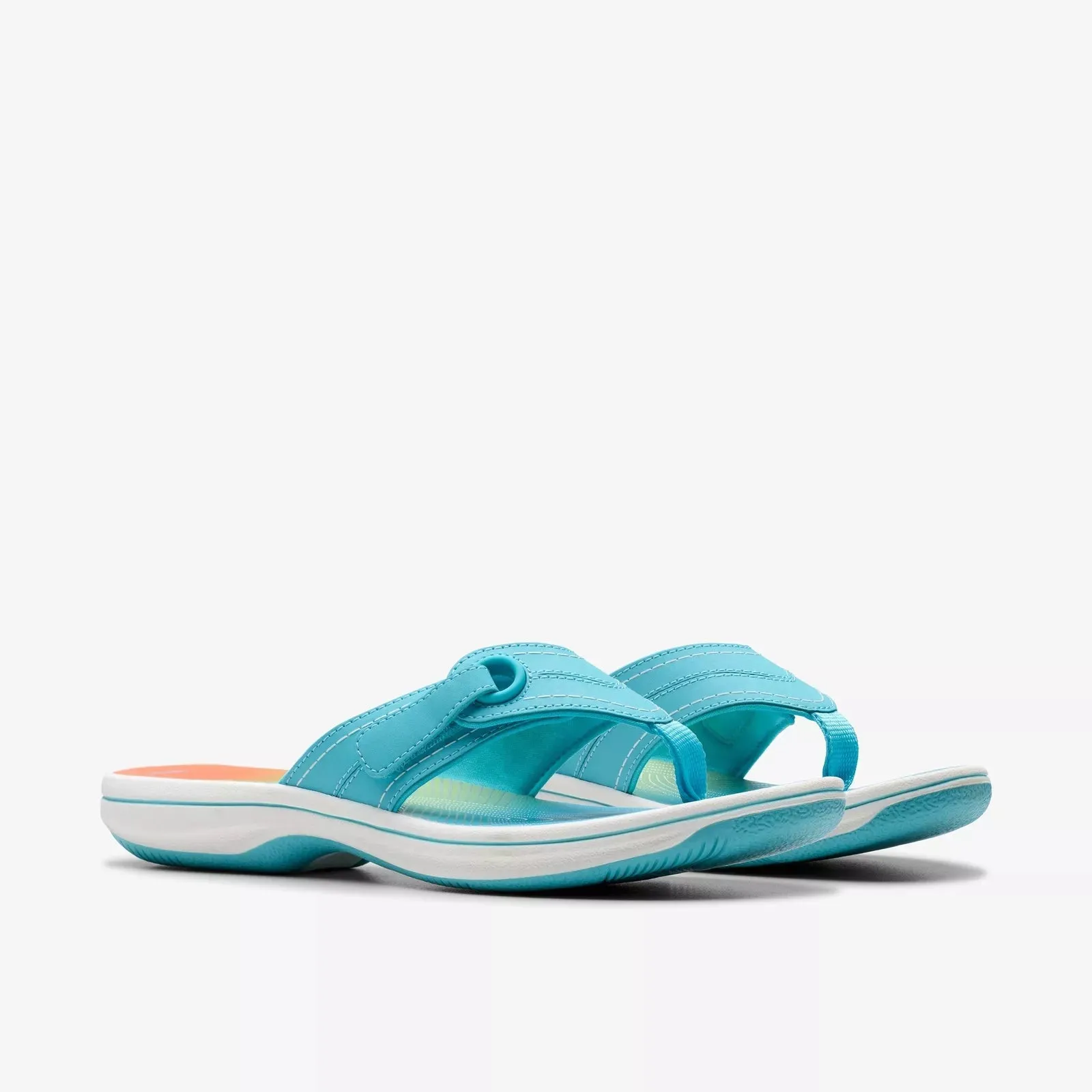 Clarks Women's Breeze Reyna Turquoise Ombre 26182231