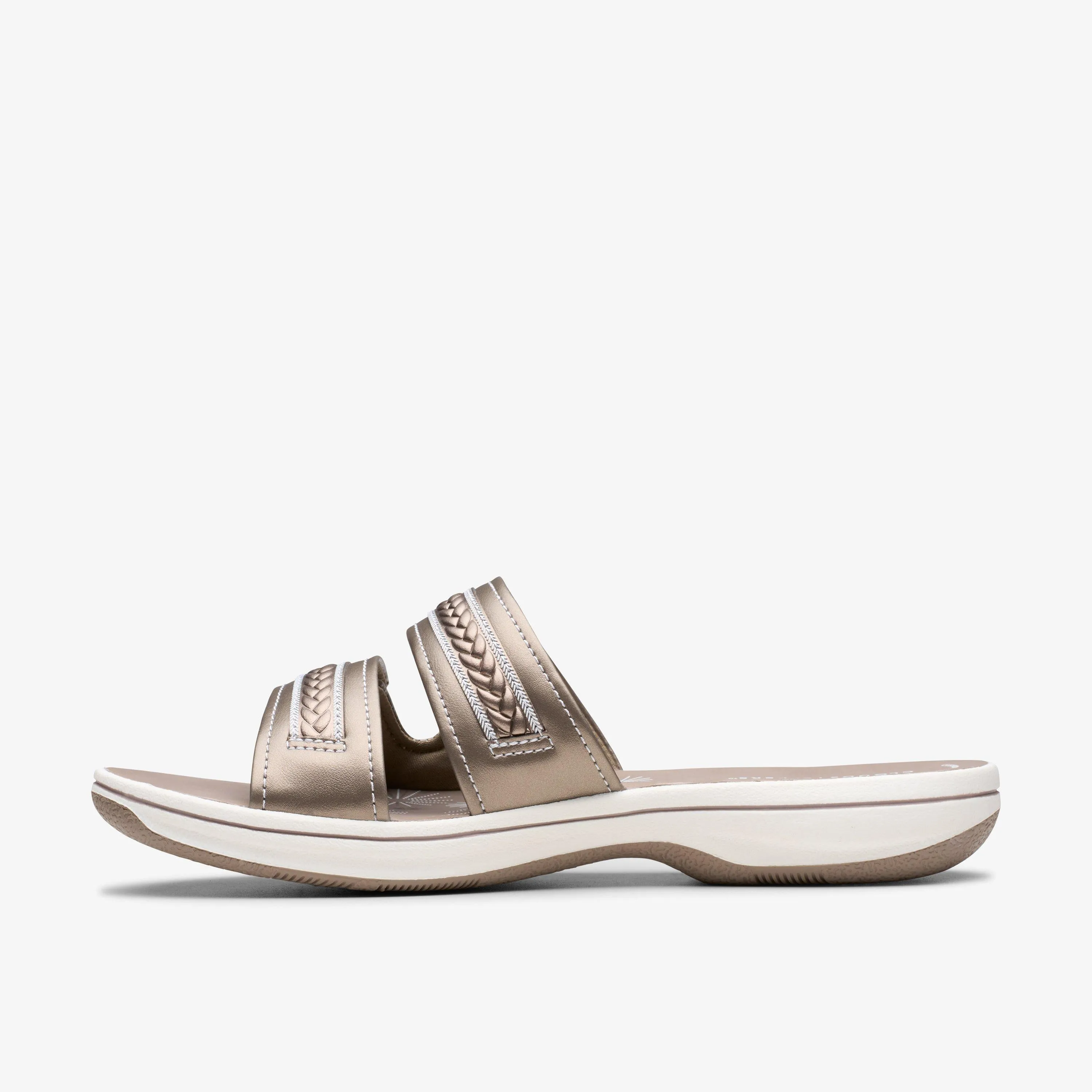 Clarks Women's BreezeLux Eve Pewter 26182239