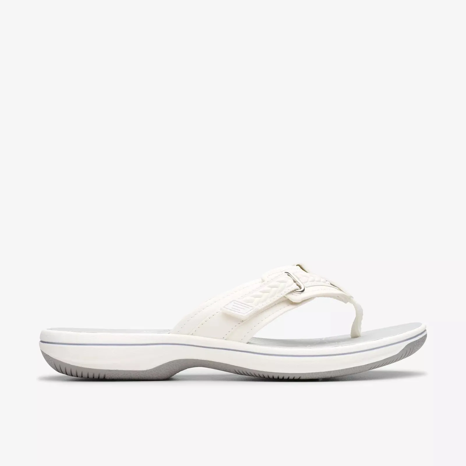 Clarks Women's BreezeLux Sun White 26181846