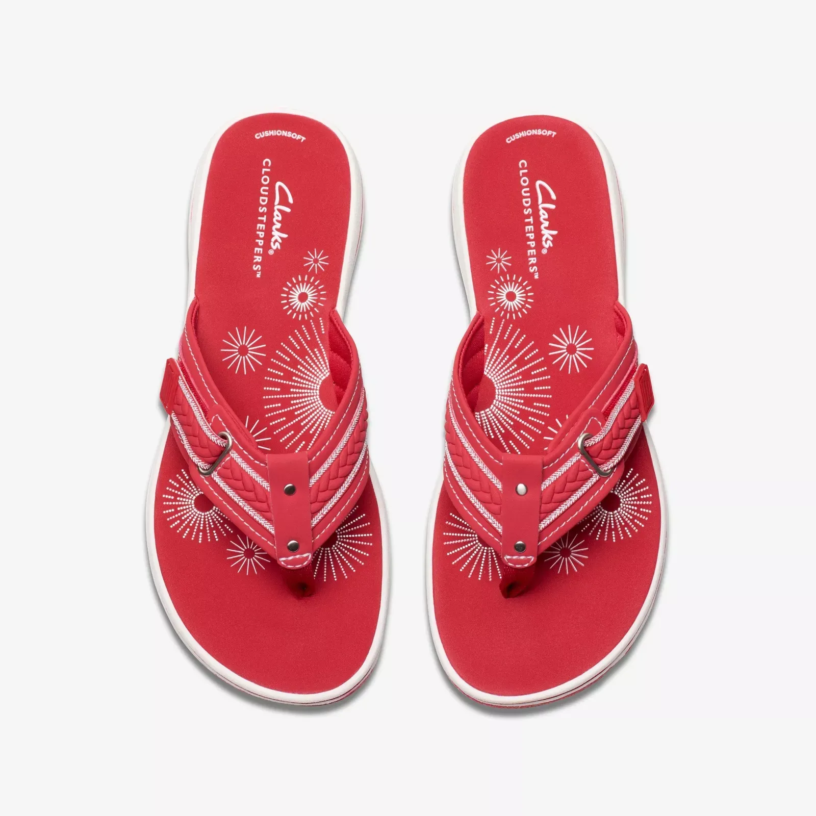 Clarks Women's Breezey Sun H Cherry 26182350