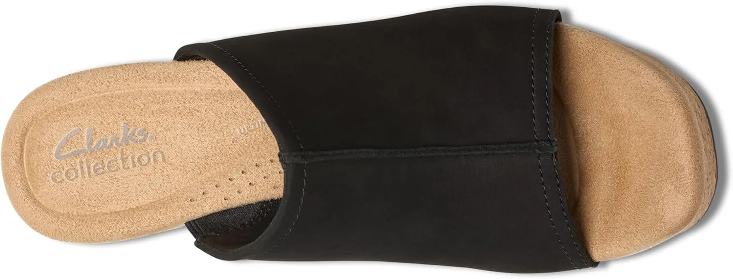 Clarks Women's Nerisa Vine Cork Wedge Sandal