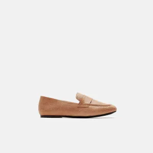 Claude Loafer - Embossed Tan Lizard