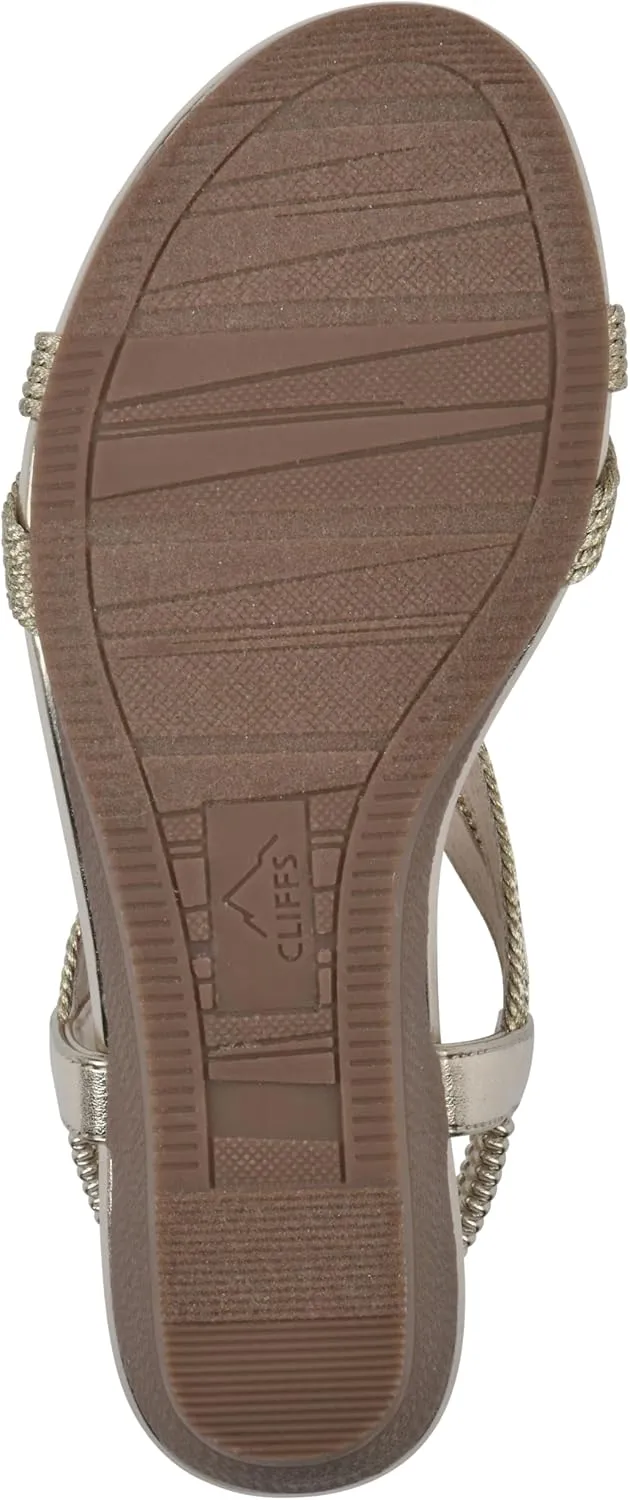 CLIFFS BY WHITE MOUNTAIN Women's Candelle Wedge Sandal