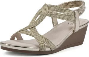 CLIFFS BY WHITE MOUNTAIN Women's Candelle Wedge Sandal
