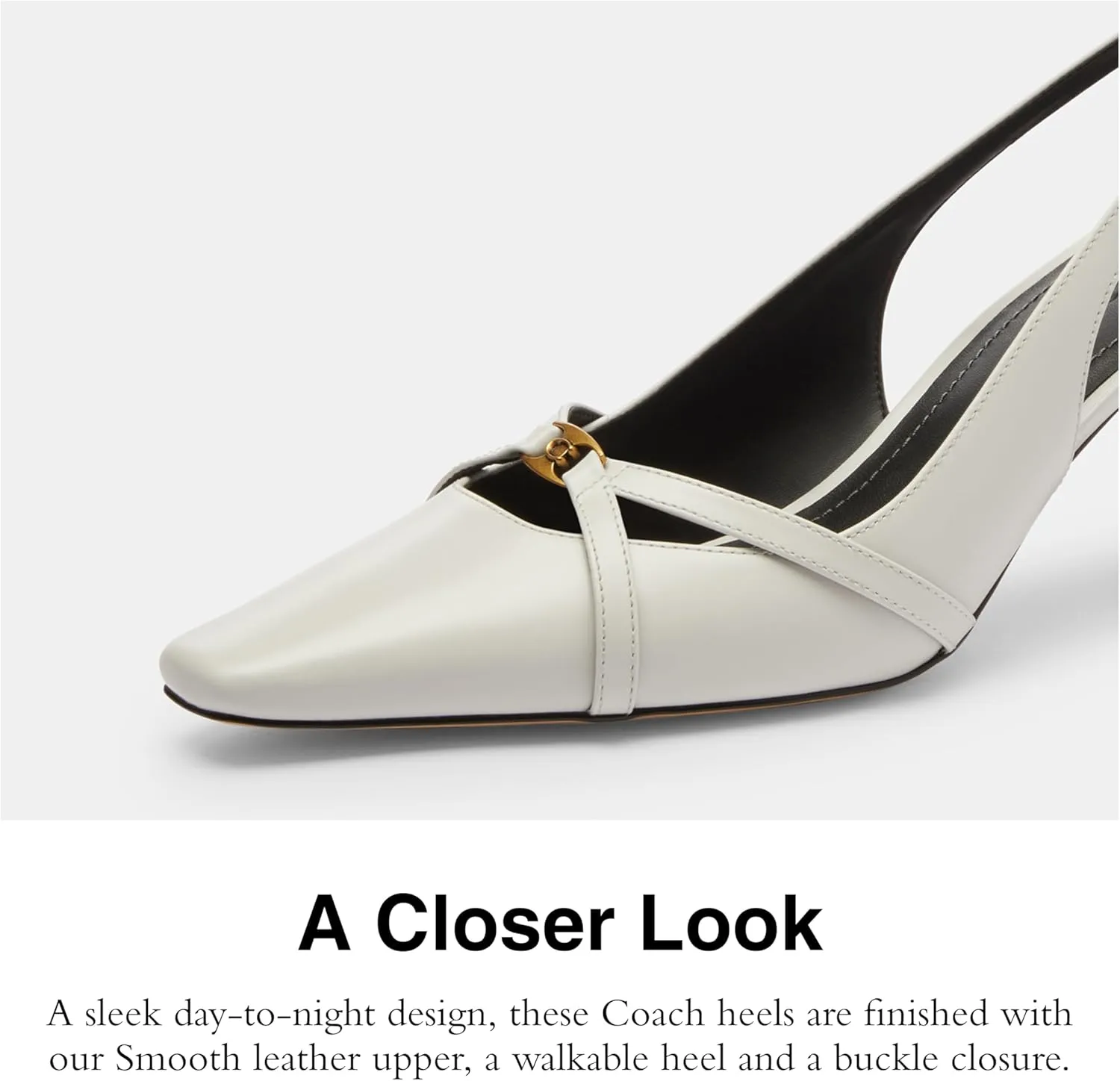 Coach Womens Rowyn Slingback Pump
