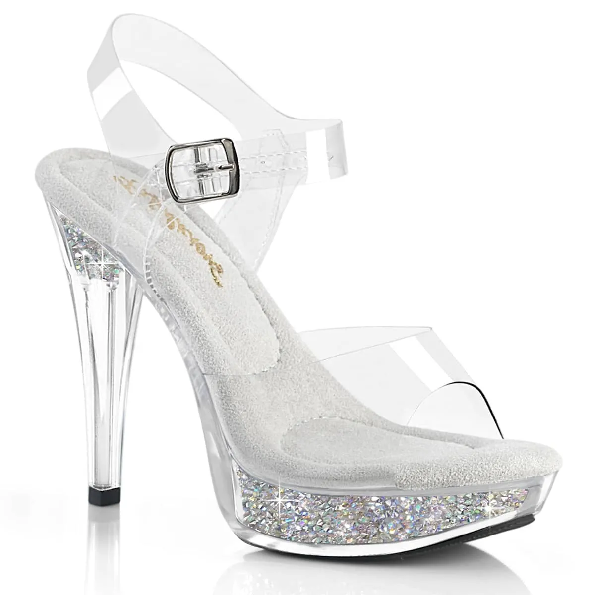 COCKTAIL-508RSI Clear Sandals UK 6