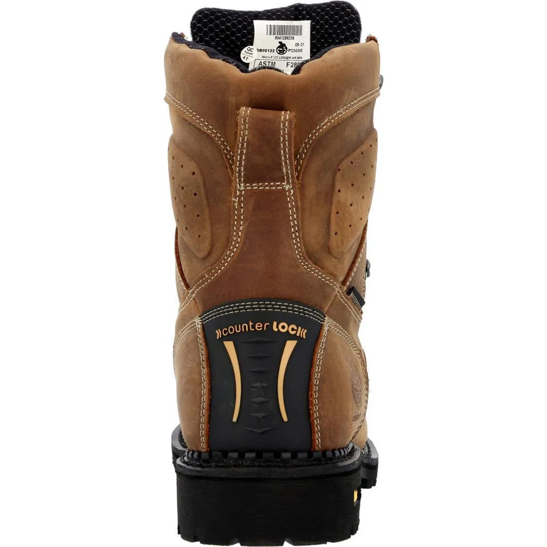 Comfort Core Waterproof Low Heel Logger Work Boot