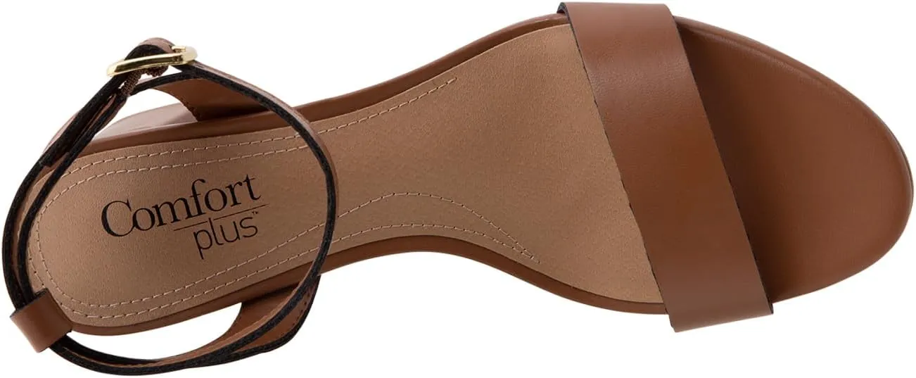 Comfort Plus Women's Walsh Block Heel Dress Sandal