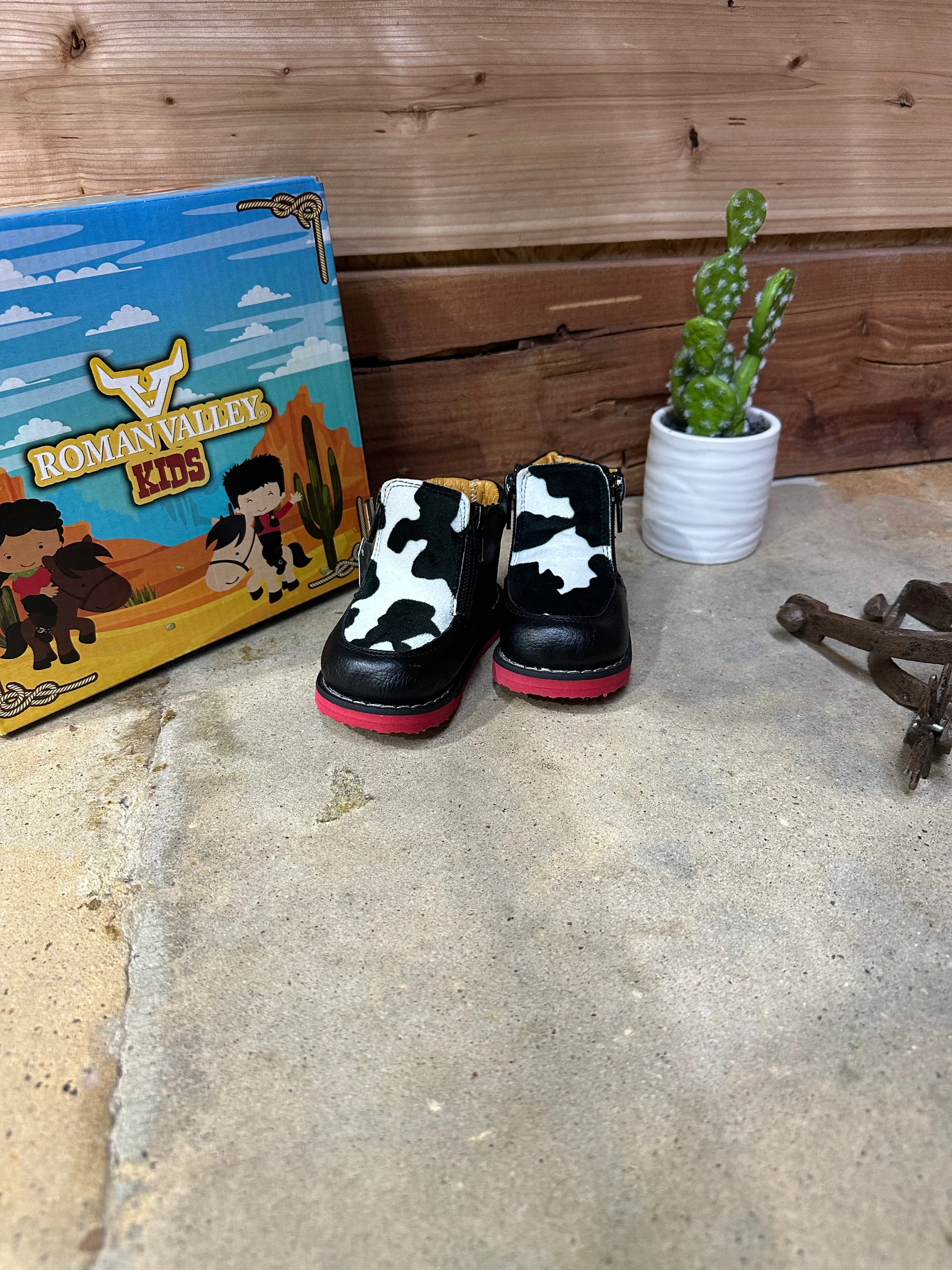 Cowhide Red Sole Chuck Shoes