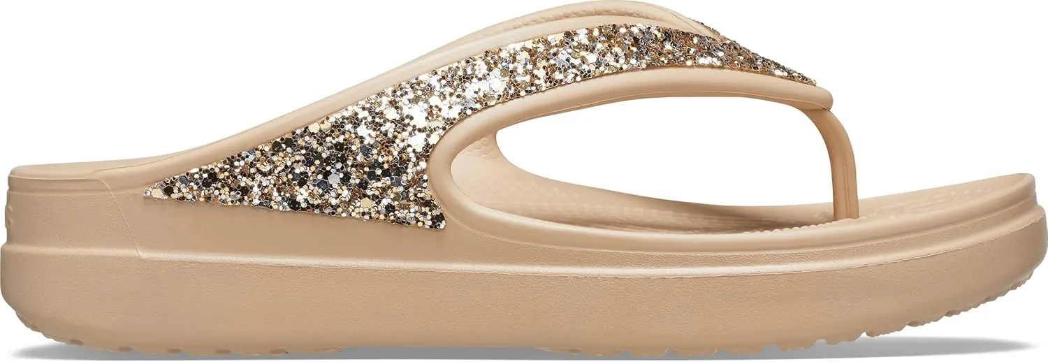 Crocs Sloane Embellished Wedge Flip Flops | Sandals for Women
