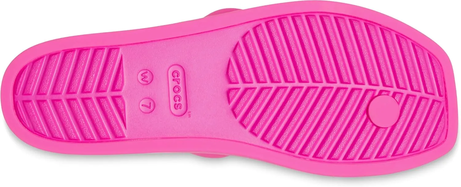 Crocs Women's Miami Toe Loop Sandal Flat