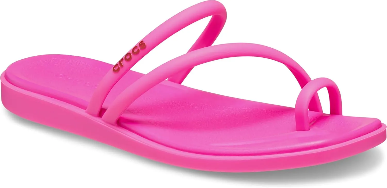Crocs Women's Miami Toe Loop Sandal Flat