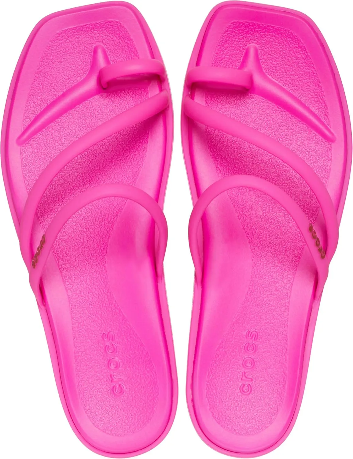 Crocs Women's Miami Toe Loop Sandal Flat