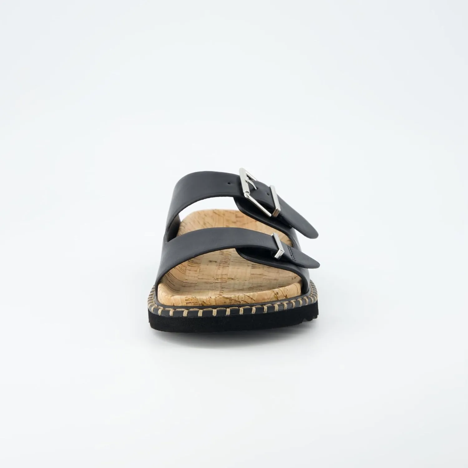 CUSHIONAIRE Women's Charming Cork footbed Sandal with  Comfort