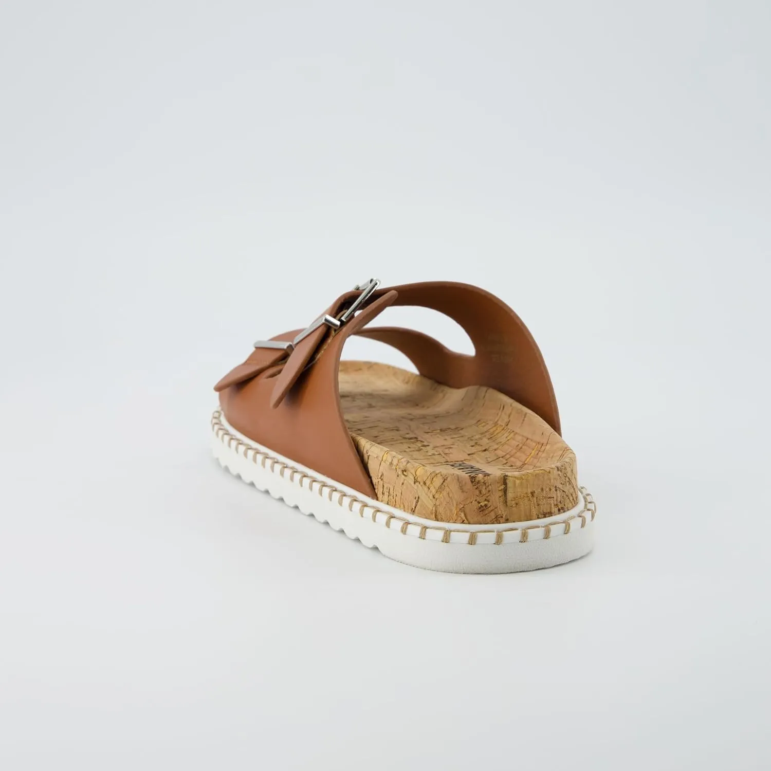 CUSHIONAIRE Women's Charming Cork footbed Sandal with  Comfort
