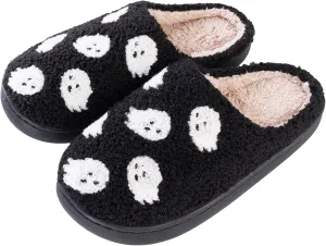 Cute Strawberry Pattern Women's Bedroom Slippers - Warm, Soft, Fuzzy, Non-Slip