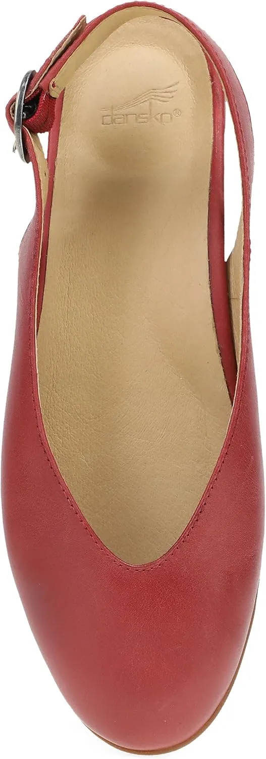 Dansko Lea Slingback Flats for Women - Comfortable Flats with Arch Support for Comfort