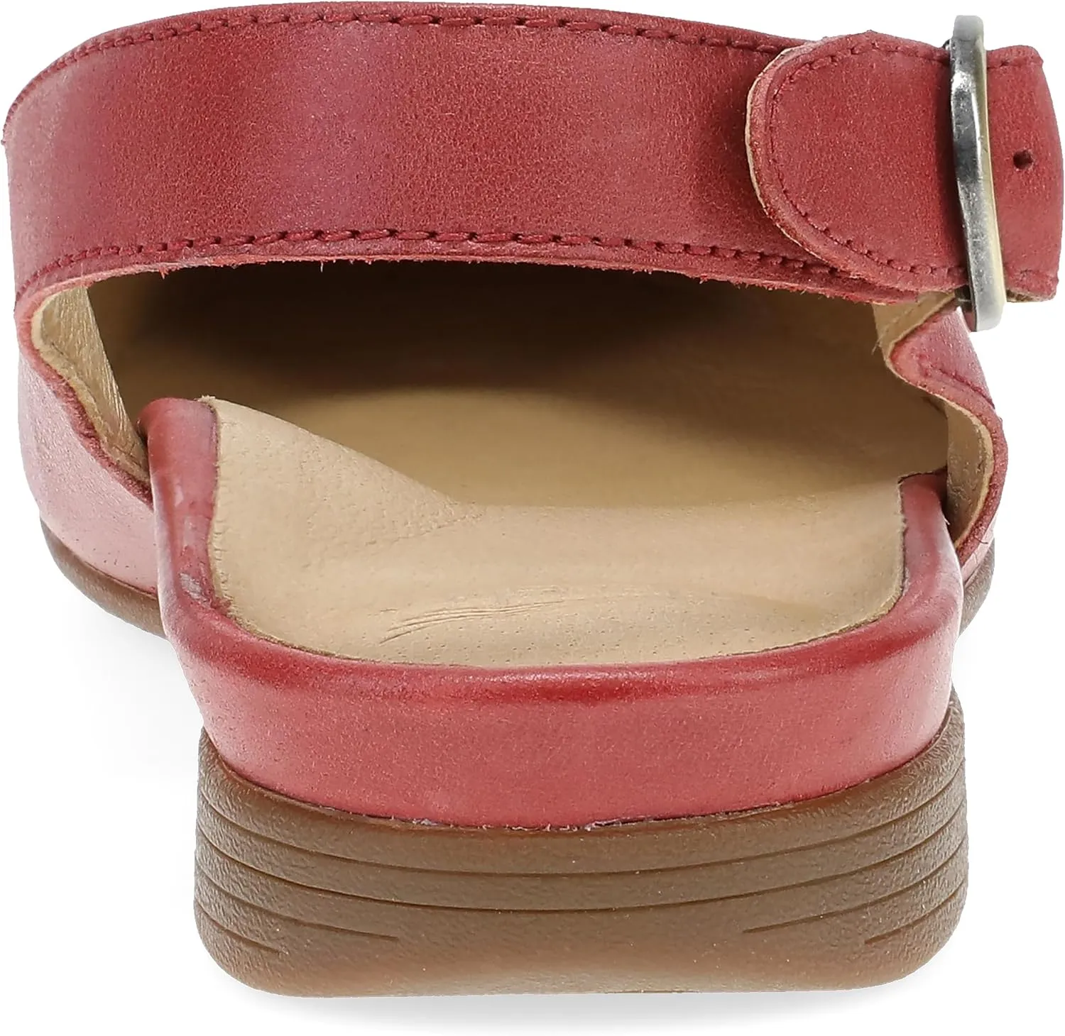 Dansko Lea Slingback Flats for Women - Comfortable Flats with Arch Support for Comfort