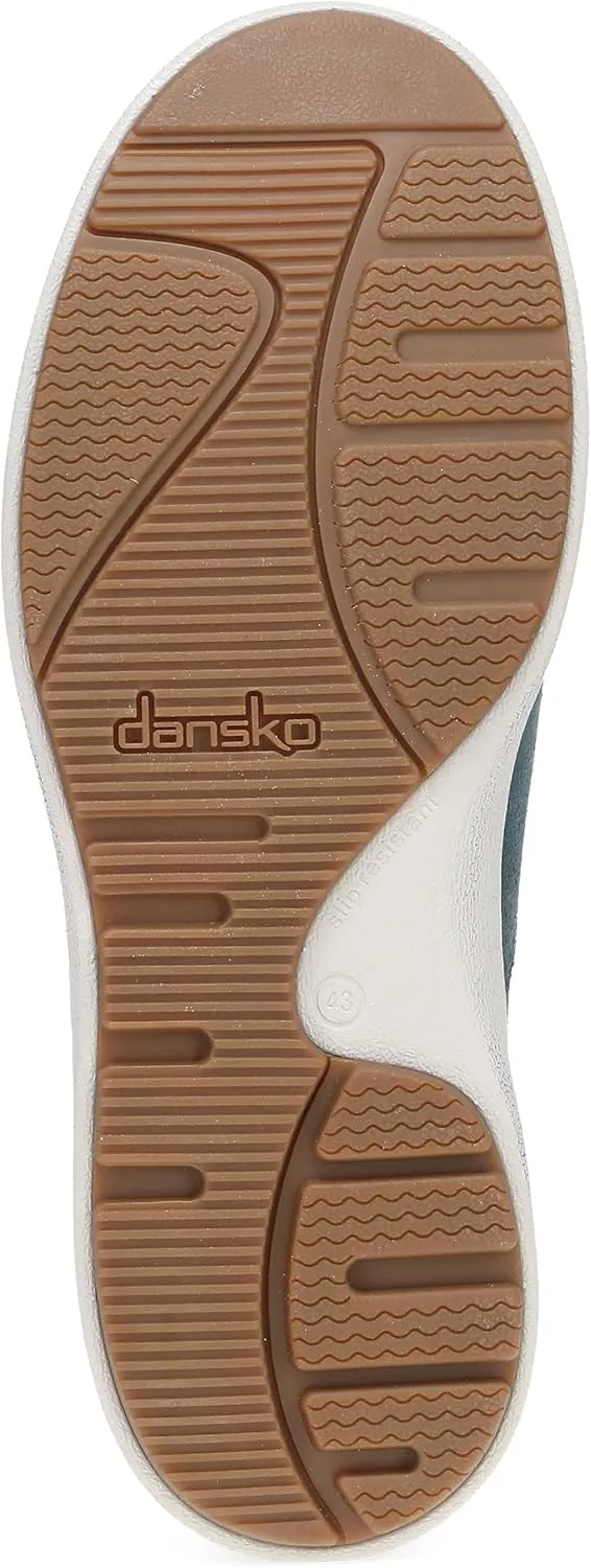 Dansko Trent Stylish Slip-On Sneaker for Men - Leather Linings for Breathability - Slip-Resistant Outsole