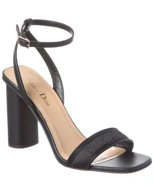 Dior Logo Leather Sandal