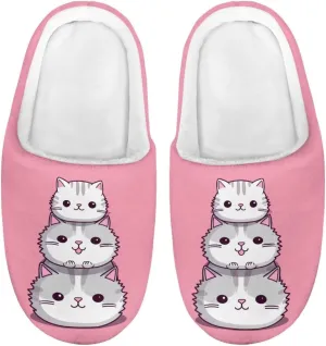 DISNIMO Kids Slippers Household Anti-Slip Indoor Home Bedroom Slippers for Girls and Boys 9-14.5