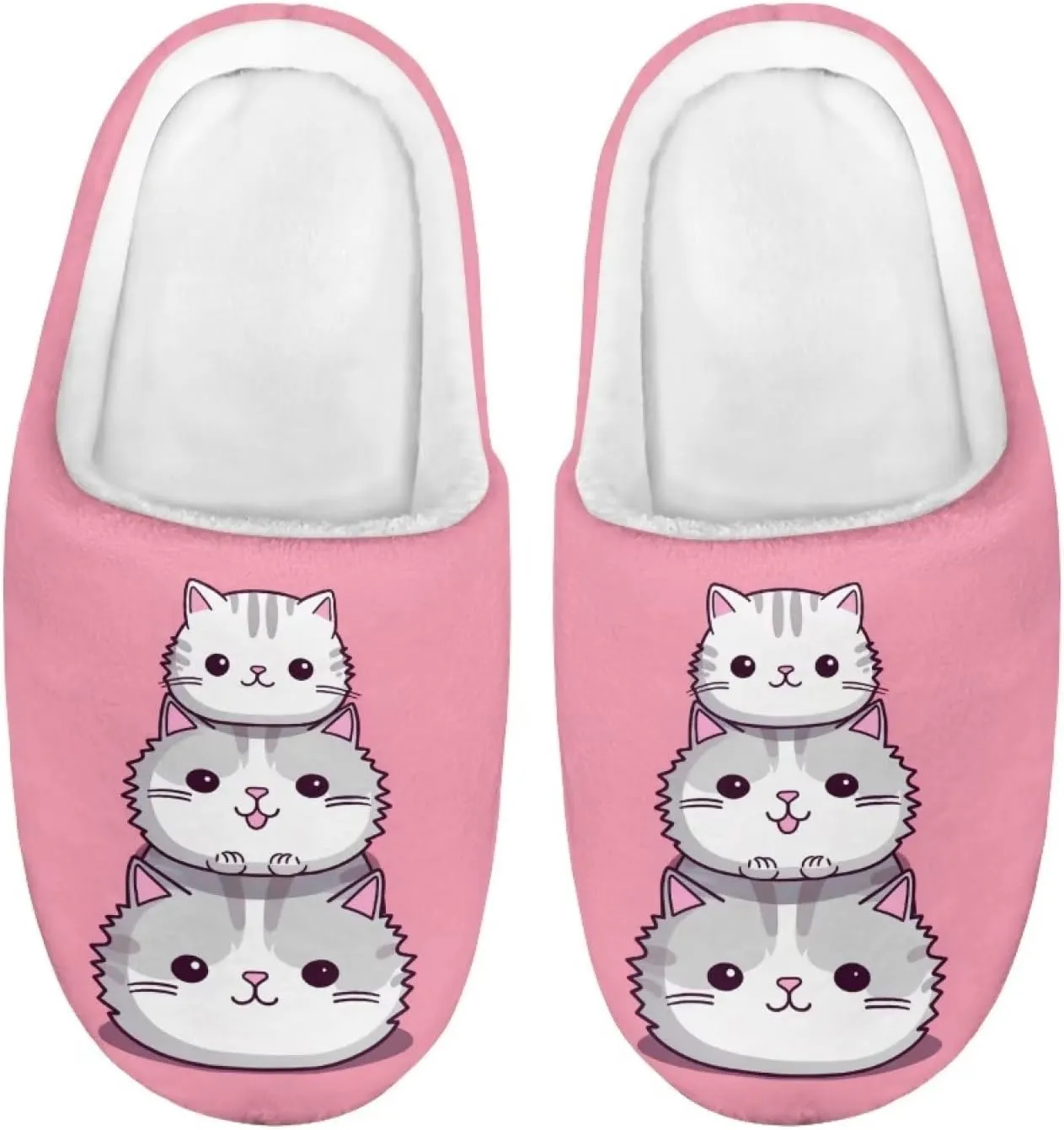 DISNIMO Kids Slippers Household Anti-Slip Indoor Home Bedroom Slippers for Girls and Boys 9-14.5