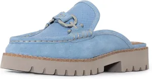 Donald Pliner Women's Elta Mules, Slip-On Mules, Closed Toe Comfort Loafers, Casual Slip-On Shoes for Women