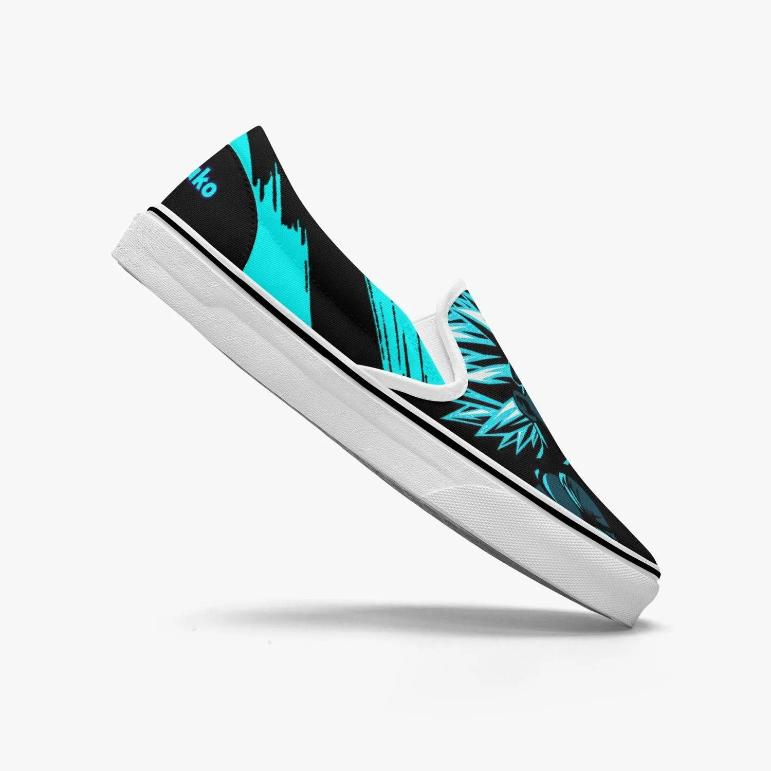 Dragonball Z Goku and Vegeta Slip Ons Anime Shoes