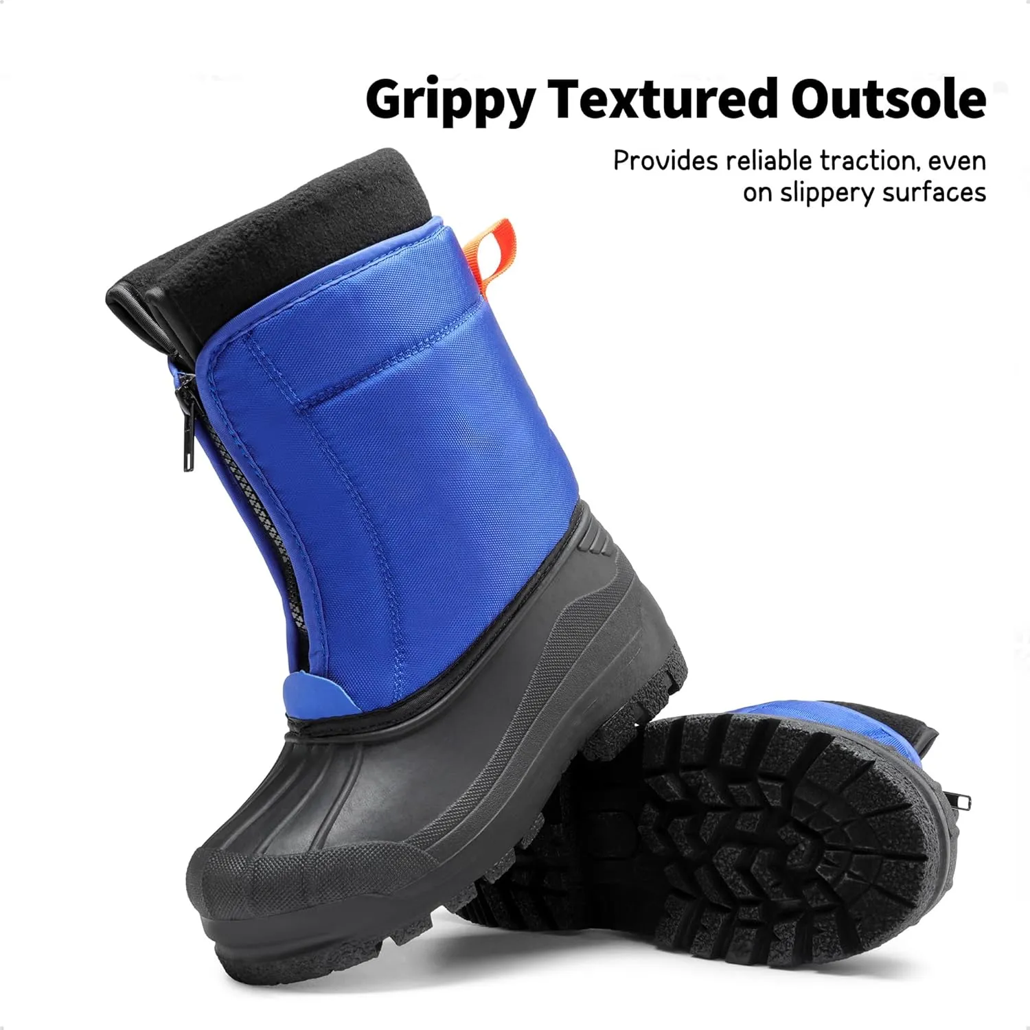 DREAM PAIRS Boys Girls Waterproof Winter Snow Boots