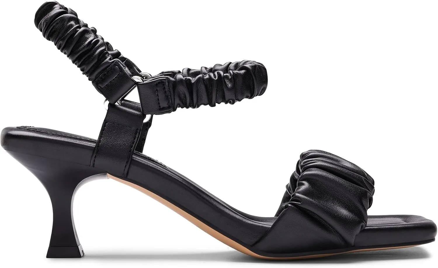 DREAM PAIRS Kitten Heels for Women Comfortable Low Heels Sandals Suqare Open Toe Cute Wedding Party Evening Prom Dance Strap Dress Pump Sandals Shoes