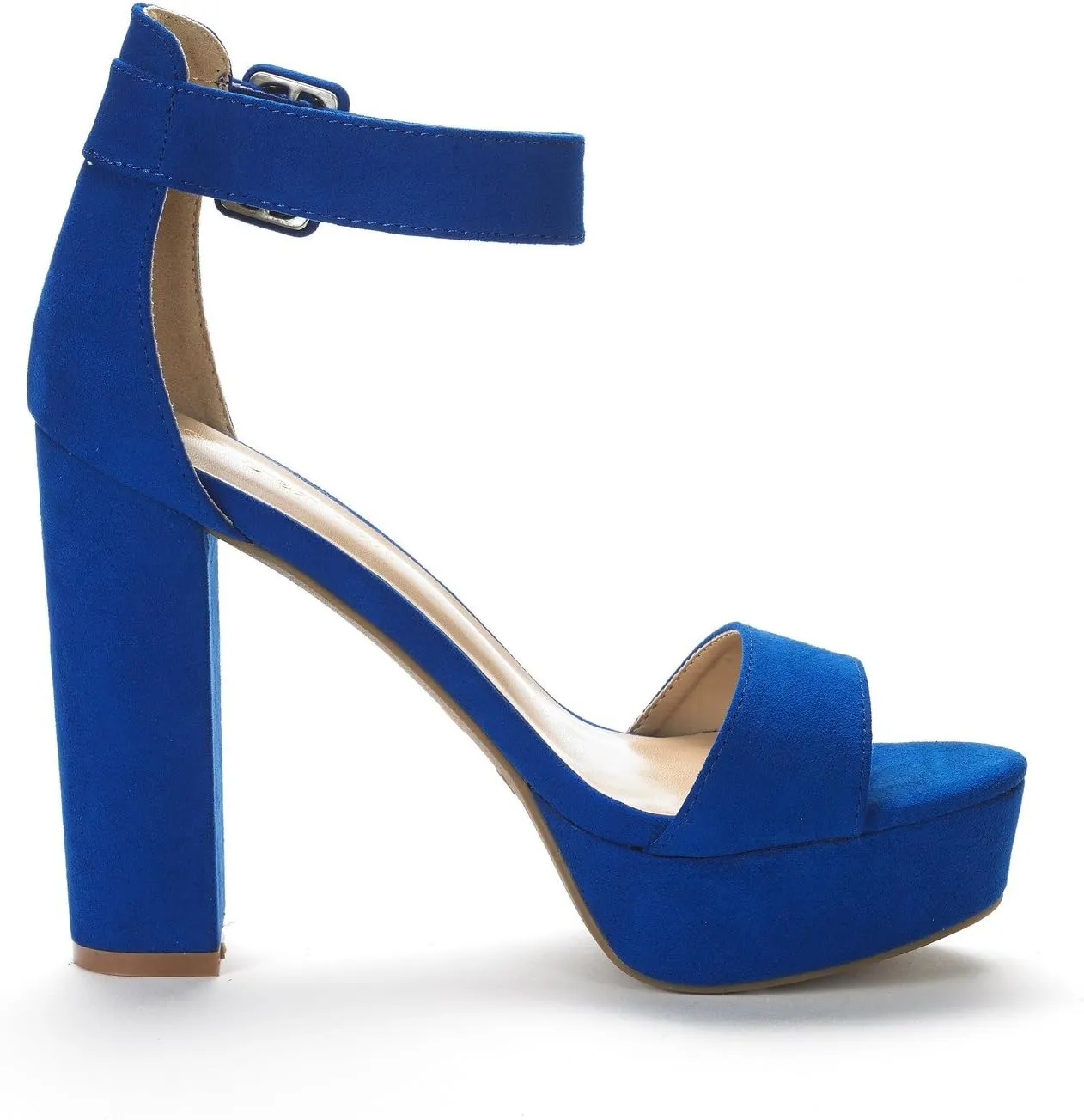DREAM PAIRS Women's Hi-lo Heeled Sandal