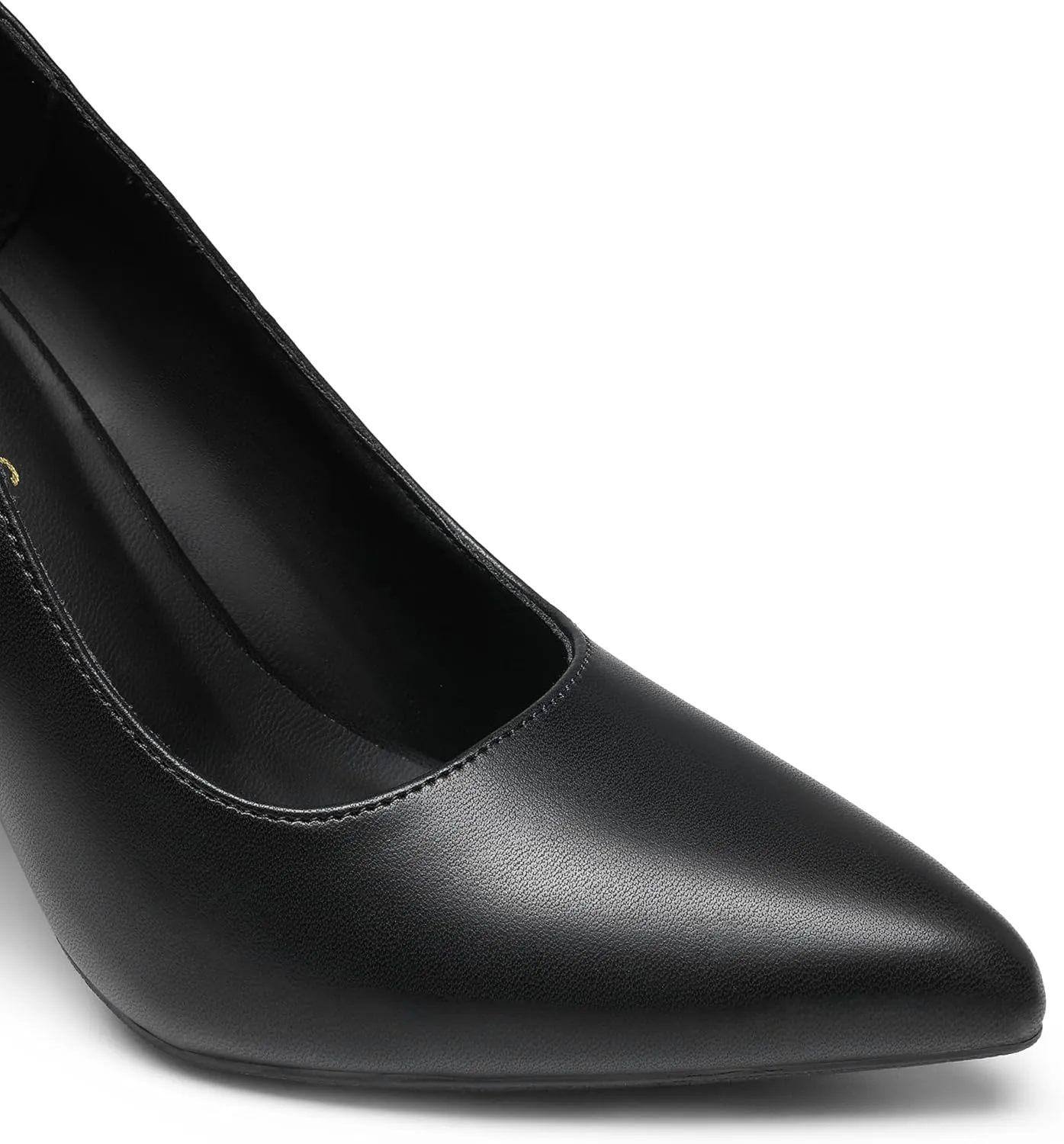 DREAM PAIRS Women's High Chunky Block Heels Closed Pointed Toe Slip on Women Pumps Wedding Party Work Comfortable Dress Shoes for Women